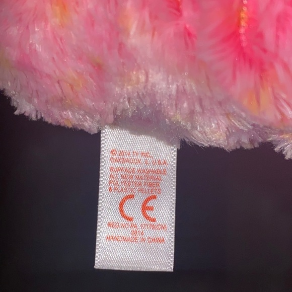 Ty Beanie Boo Rubie the Monkey 9” glittery eyes 2014 - Picture 5 of 8